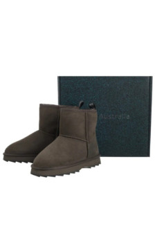 EMU Australia Sharky Mini Dark Olive/Black W12434 (EM347-e) boots