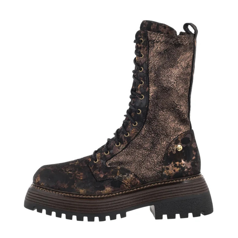 Maciejka Brąz ze Złotem 06203-32/00-8 (MA1428-b) shoes