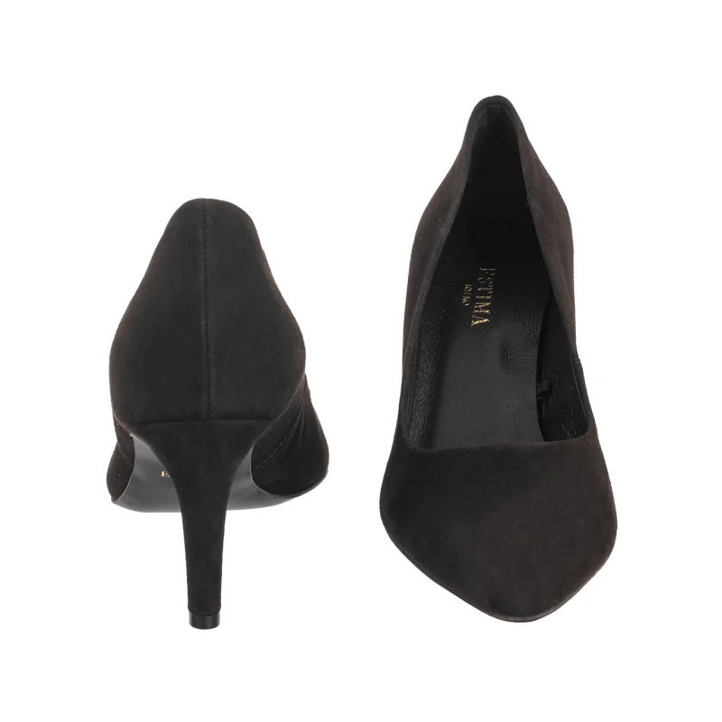 Ryłko Brązowe 7Y202_T7 _3TY (RY1183-a) high heels