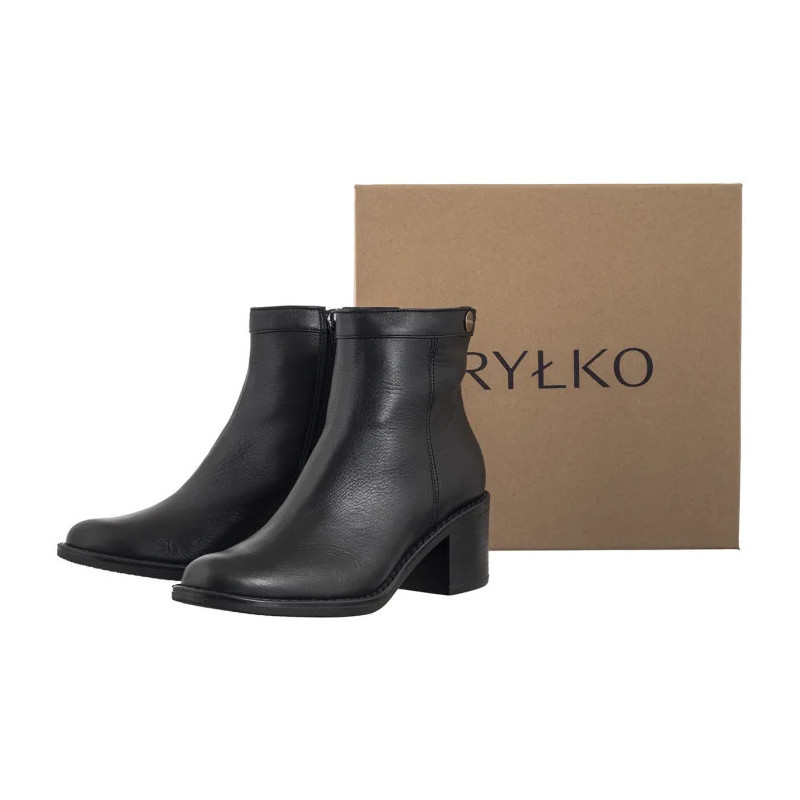 Ryłko Czarne 5PVH4_V_ _WD8 (RY1185-a) shoes