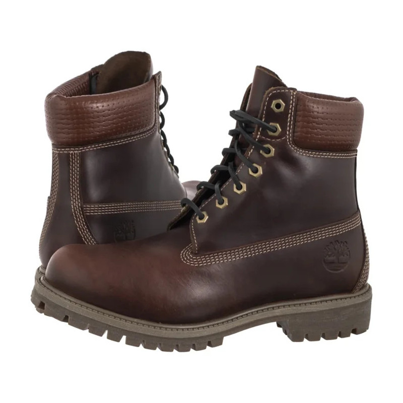 Timberland Premium 6 In Lace Waterproof MD Brown Full Grain 0A2P6W EIU (TI138-b) boots