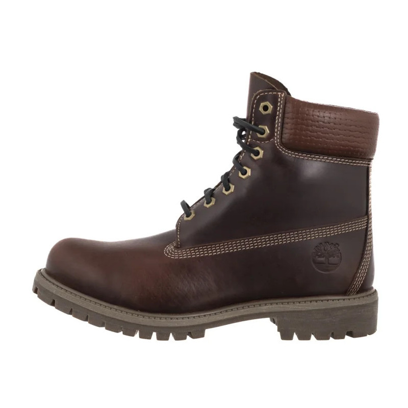 Timberland Premium 6 In Lace Waterproof MD Brown Full Grain 0A2P6W EIU (TI138-b) boots