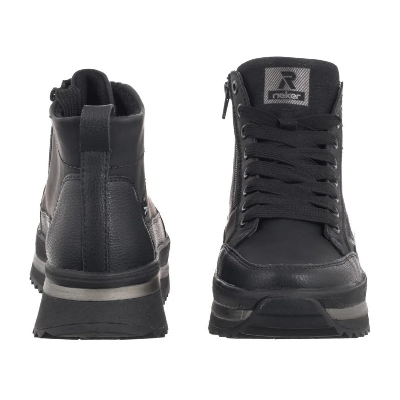Rieker Czarne W3871-00 Black (RI312-b) shoes