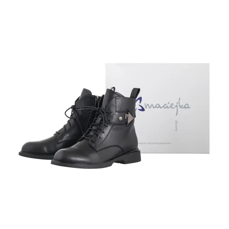 Maciejka Czarne N3115-01/00-8 (MA1440-a) shoes
