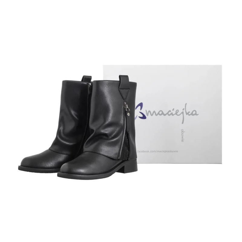 Maciejka Czarne K7213-01/00-8 (MA1444-a) shoes