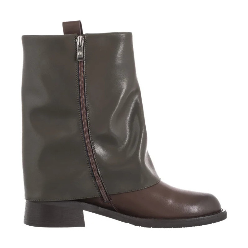 Maciejka Zielono-Brązowe K7213-09/00-8 (MA1444-b) shoes