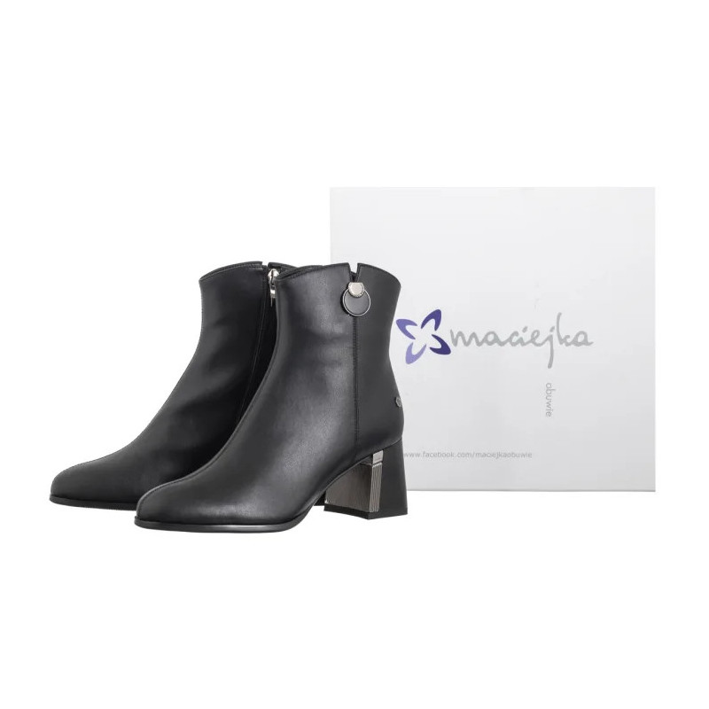 Maciejka Czarne K7203-01/00-8 (MA1446-a) shoes