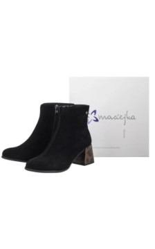 Maciejka Czarne K7202-01/00-8 (MA1445-b) shoes
