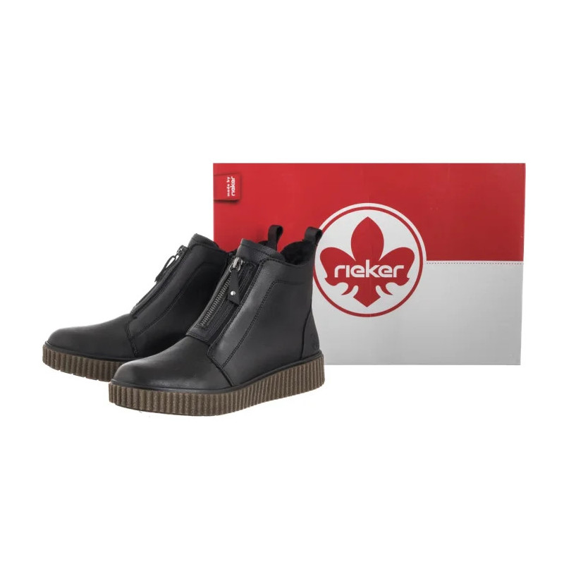 Rieker Czarne Y4354-00 Black (RI317-a) shoes