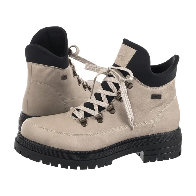 Rieker Beżowe Y3158-60 Beige (RI318-a) shoes