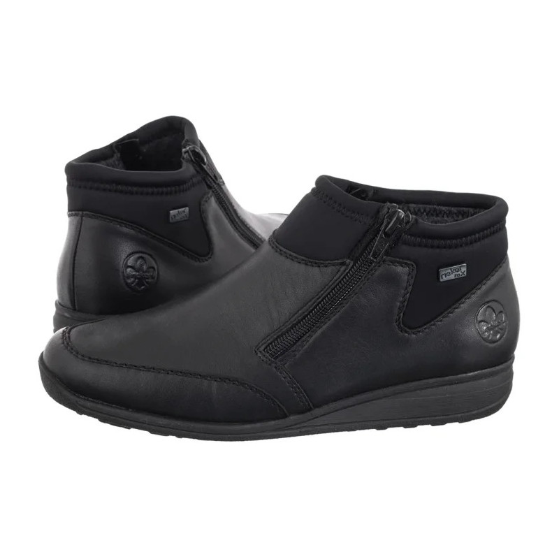 Rieker Czarne 47270-00 Black (RI321-a) shoes
