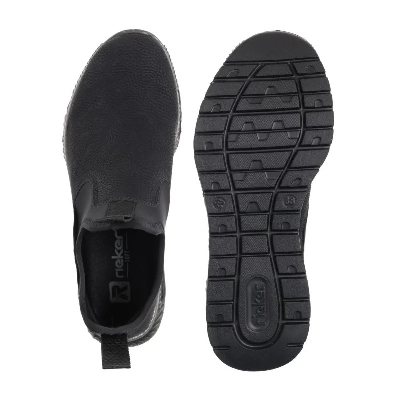 Rieker Czarne M6053-00 Black (RI325-a) shoes