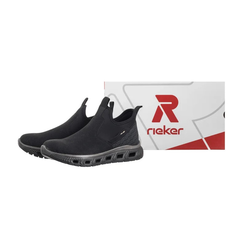 Rieker Czarne M6053-00 Black (RI325-a) shoes