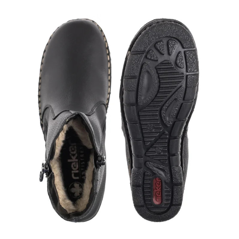 Rieker Czarne 73365-00 Black (RI326-a) shoes