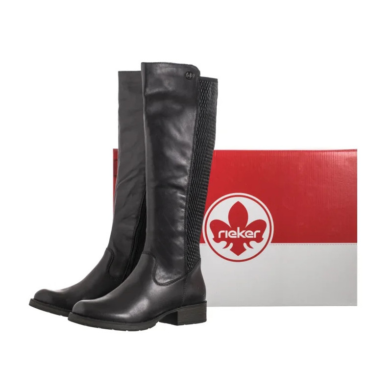Rieker Czarne Z9591-00 Black (RI327-a) shoes