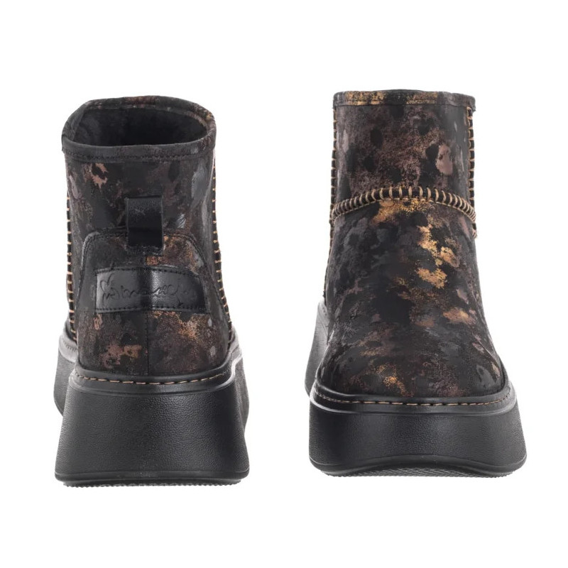 Maciejka Złoto-Czarne 06257-25/00-4 (MA1449-a) shoes