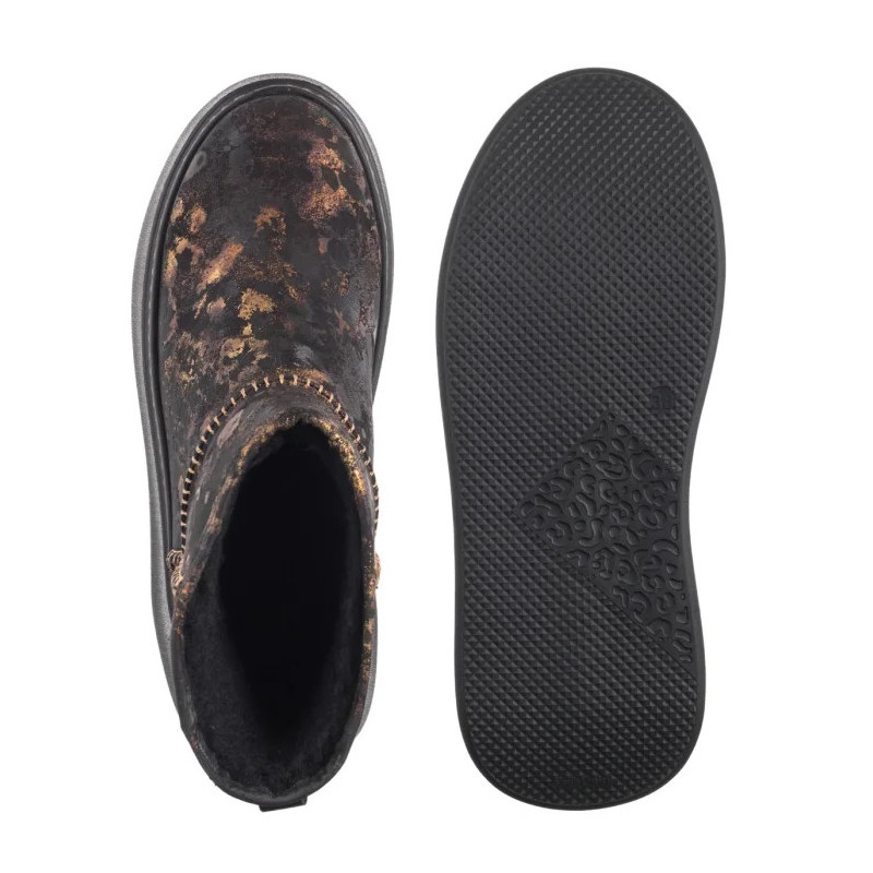 Maciejka Złoto-Czarne 06257-25/00-4 (MA1449-a) shoes