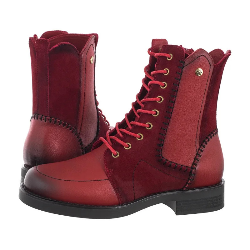 Maciejka Czerwone A7155-08/00-7 (MA1455-a) shoes