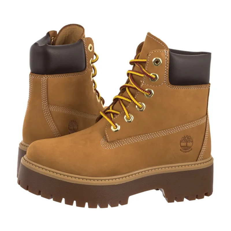 Timberland Stone Street 6 In Lace Waterproof Wheat 1A5RJD 231 (TI154-a) boots