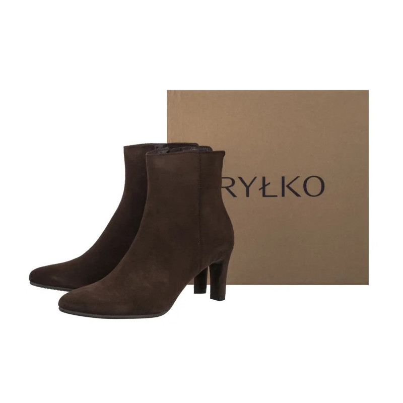 Ryłko Brązowe F7VL1_T2 _6TJ (RY1198-a) shoes