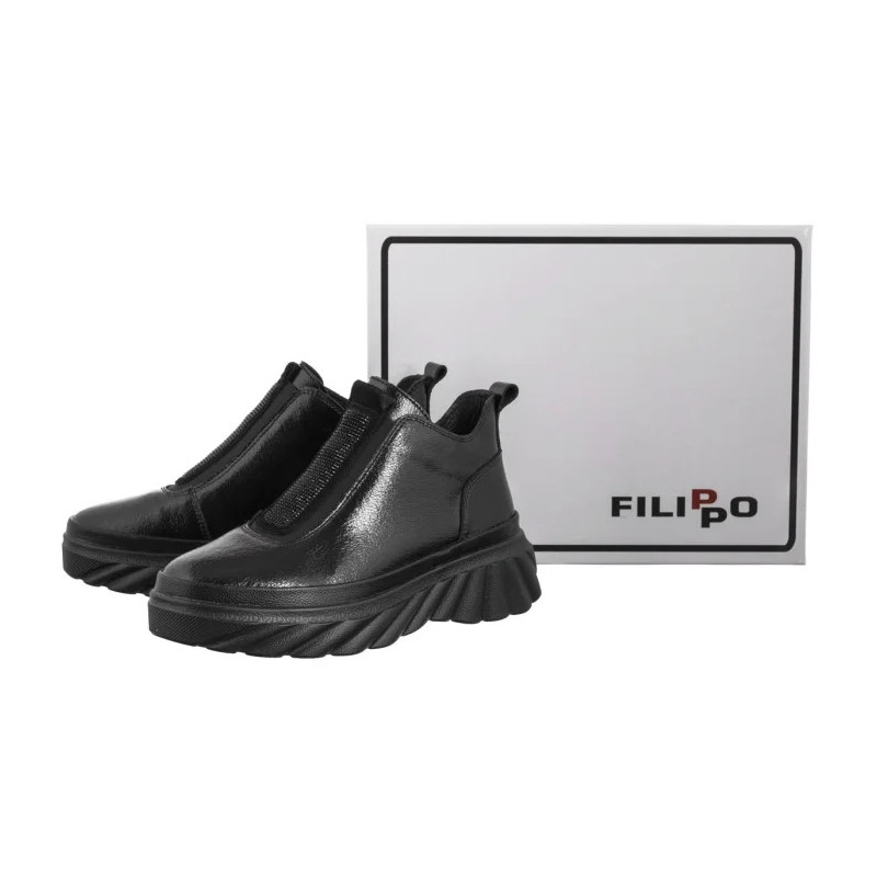 Filippo Czarne DBT7426/25 BK (FO201-a) shoes