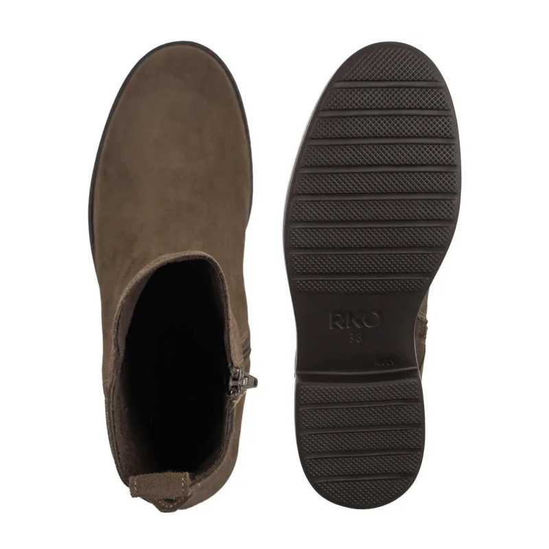 Ryłko Brązowe 2XVM7_U_ _WB5 (RY1148-a) shoes