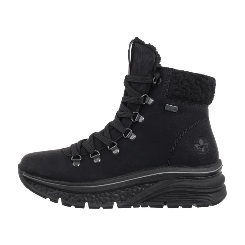 Rieker Czarne 48034-00 Black (RI329-a) shoes