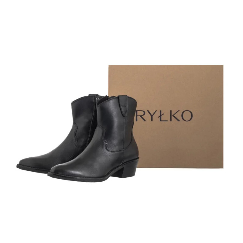 Ryłko Czarne 4ZVB8___ _WD8 (RY1157-a) shoes
