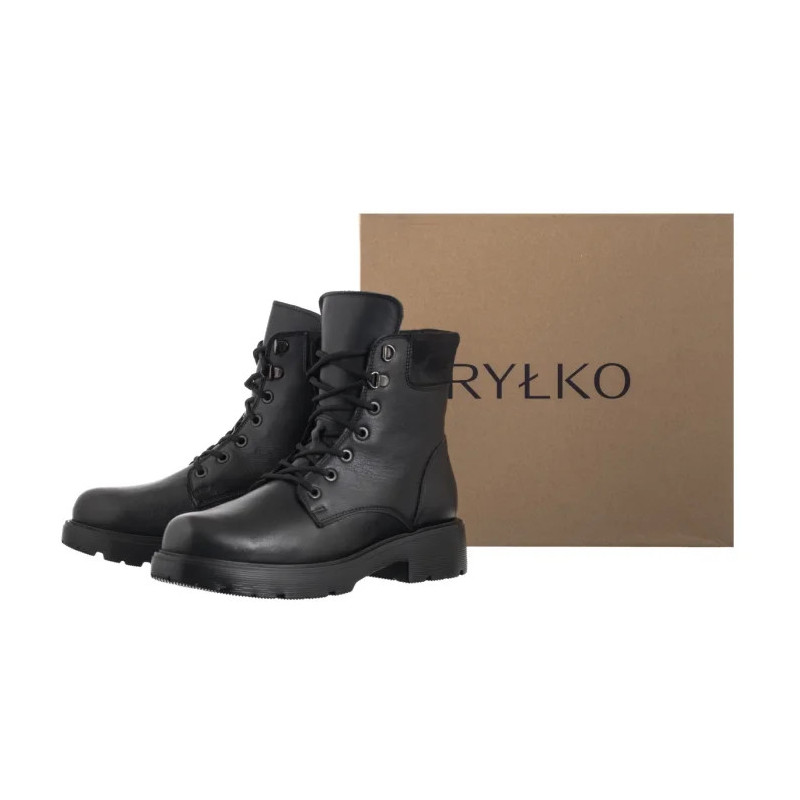 Ryłko Czarne 2XUT7_Z_ _WD8 (RY1171-a) shoes