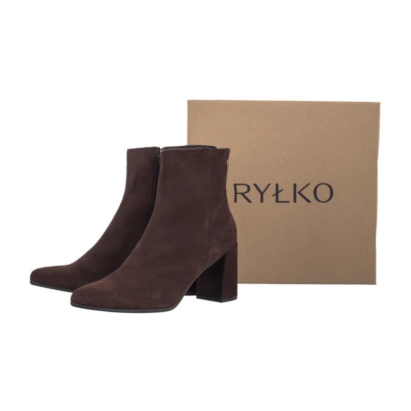 Ryłko Bordowe F7VL2_T4 _8TZ (RY1175-a) shoes