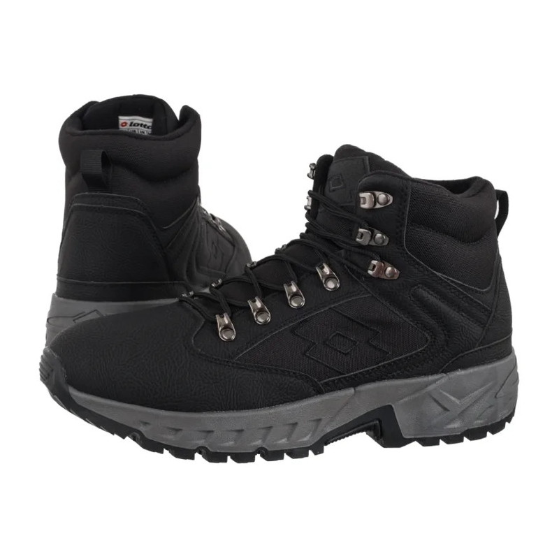 Lotto Woodlark Mid 2400310U 1111 Black (LO13-a) boots