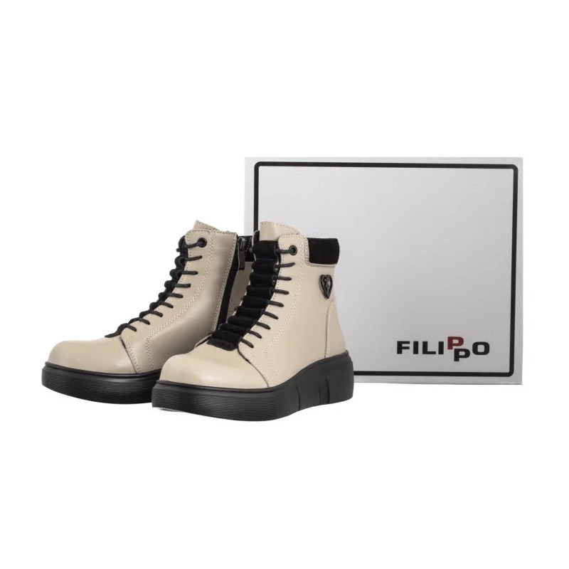 Filippo Beżowe DBT7128/25 BE (FO202-a) shoes