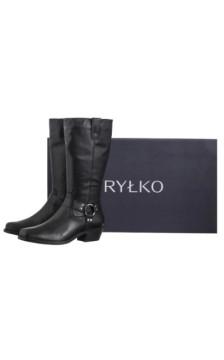 Ryłko Czarne C4XT8___M_WD8 (RY1203-a) shoes