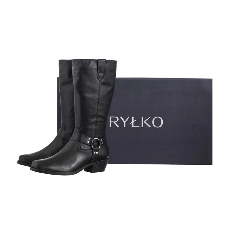 Ryłko Czarne C4XT8___M_WD8 (RY1203-a) shoes