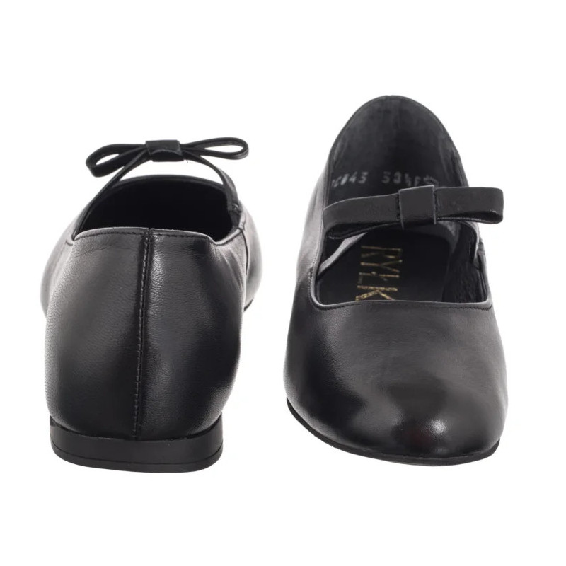 Ryłko Czarne 0UNM8___ _4JZ (RY1214-a) ballerinas