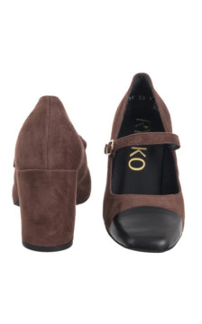 Ryłko Brązowe 7Z202_A4 _3TW (RY1217-a) shoes