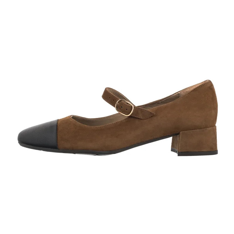 Ryłko Brązowe D3NI0_A_ _X59 (RY1218-a) shoes