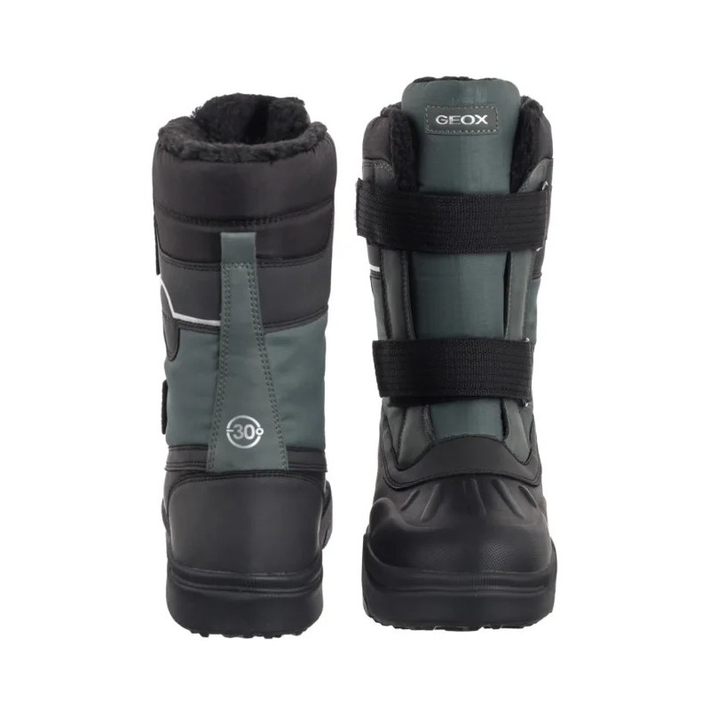 Geox J Bunshee Pg B Abx A Military/Black J46D8A 0MEFU C0498 (GE246-a) boots