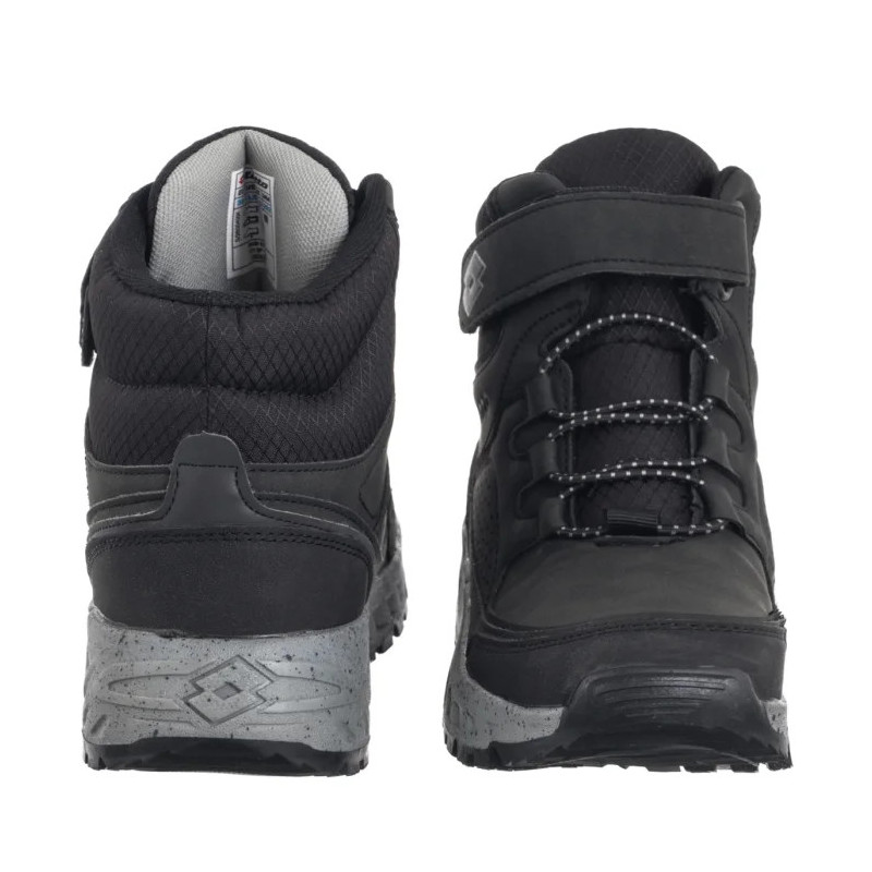 Lotto Alderton Mid K 2600400K 1116 Black/Grey (LO25-a) ankle boots