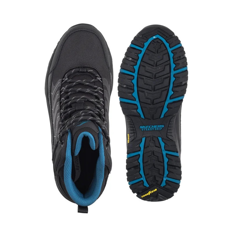 Skechers Arch Fit Dawson - Raveno Black 204634/BLK (SK298-a) shoes