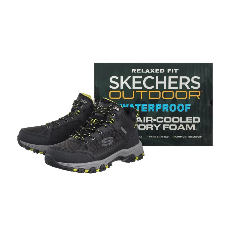 Skechers Selmen Black 204477/BLK (SK300-a) shoes