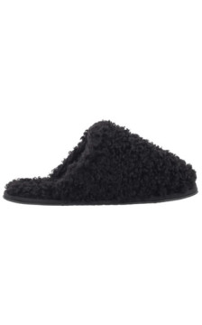 Calvin Klein Close Slipper Fur Black YW0YW01975 BEH (CK701-b) Women's Shoes/Flip Flops