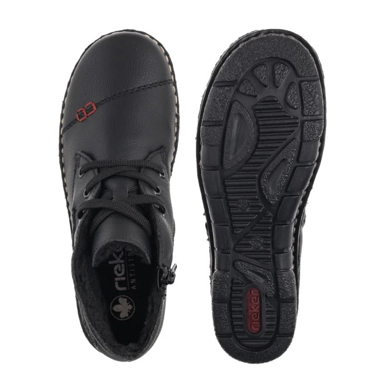 Rieker Czarne 73301-00 Black (RI331-a) shoes