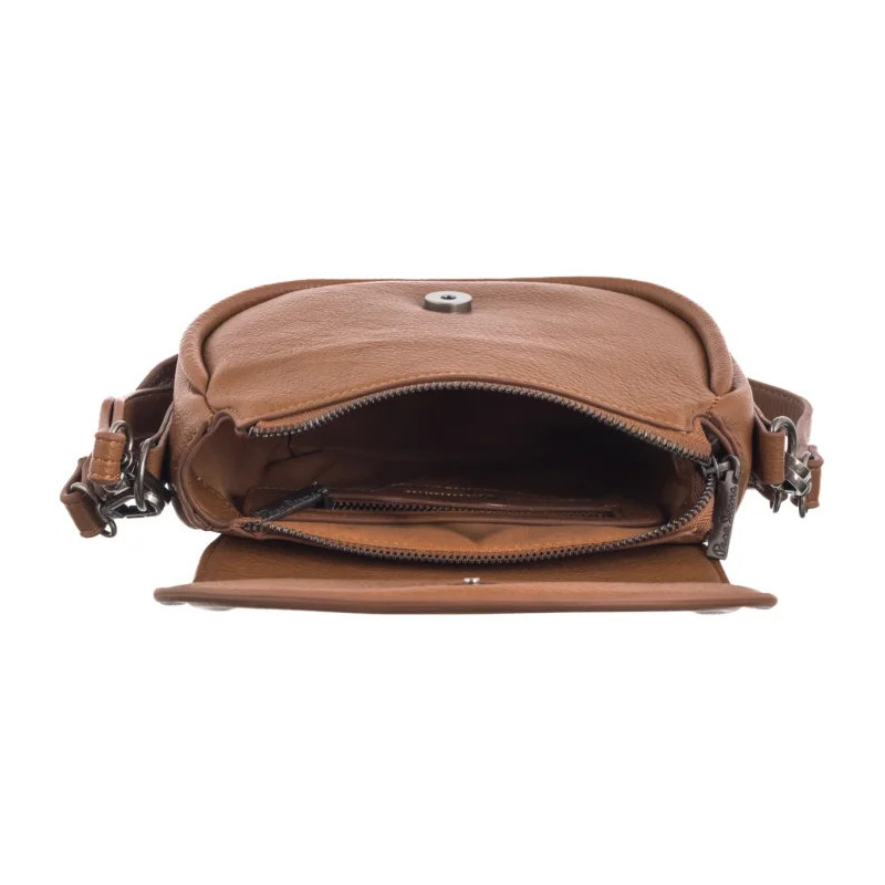 Pepe Jeans Crisha Code Tan Brown PL0300006 869 (PE79-a) handbag