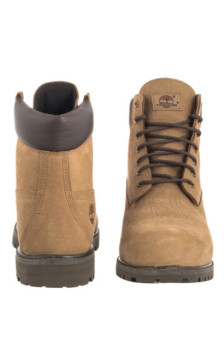 Timberland Premium 6 In Lace Waterproof MD Beige Nubuck W Dk 0A6G1R AFH (TI155-a) boots