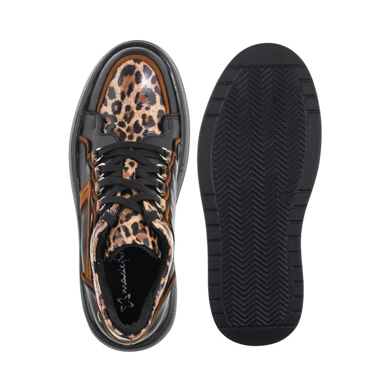 Maciejka Czarne/Leopard 07078-01/00-8 (MA1427-b) shoes