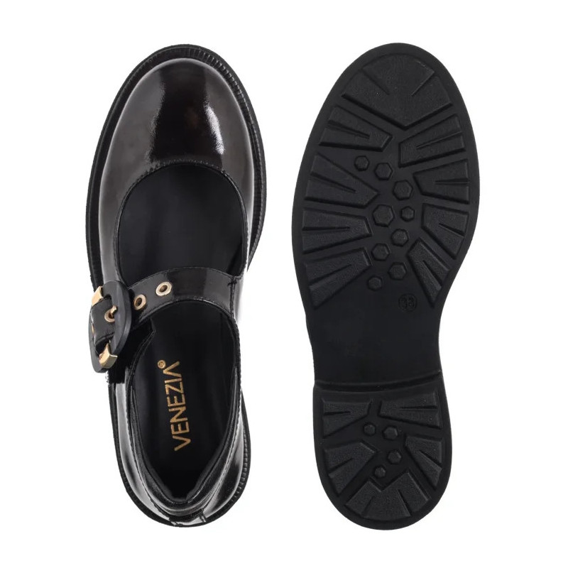 Venezia Czarne V473-01525-04BLA (VE877-a) ballerinas