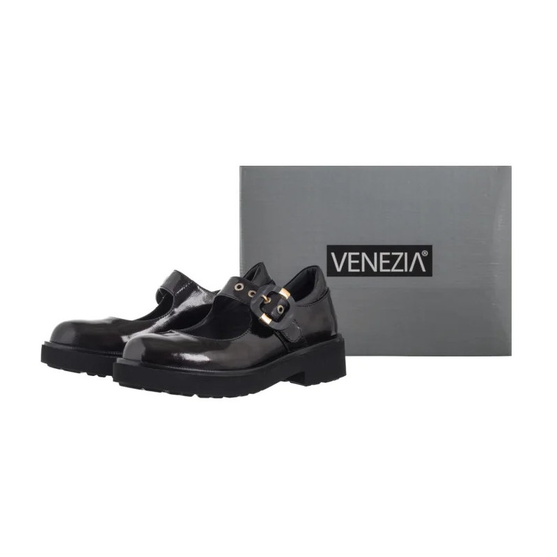 Venezia Czarne V473-01525-04BLA (VE877-a) ballerinas