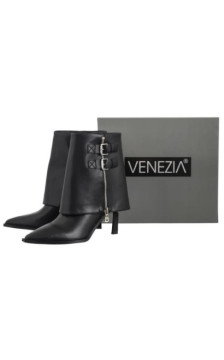 Venezia Czarne V408-00273-01BLA (VE878-a) shoes