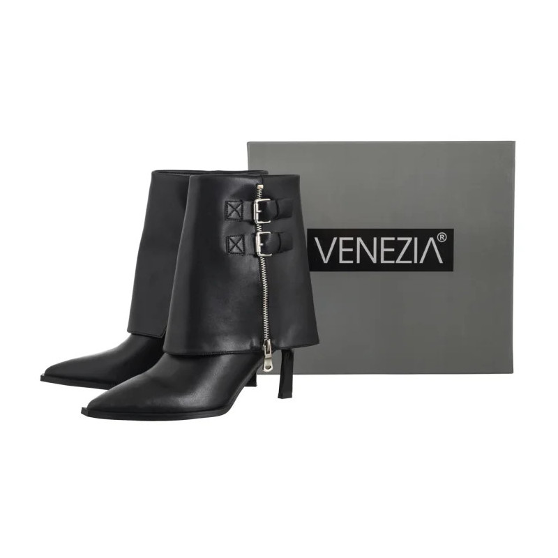 Venezia Czarne V408-00273-01BLA (VE878-a) shoes